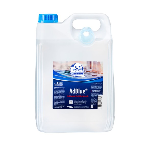 RobbyRob AdBlue® 5 L Kanister mit Einfüllschlauch