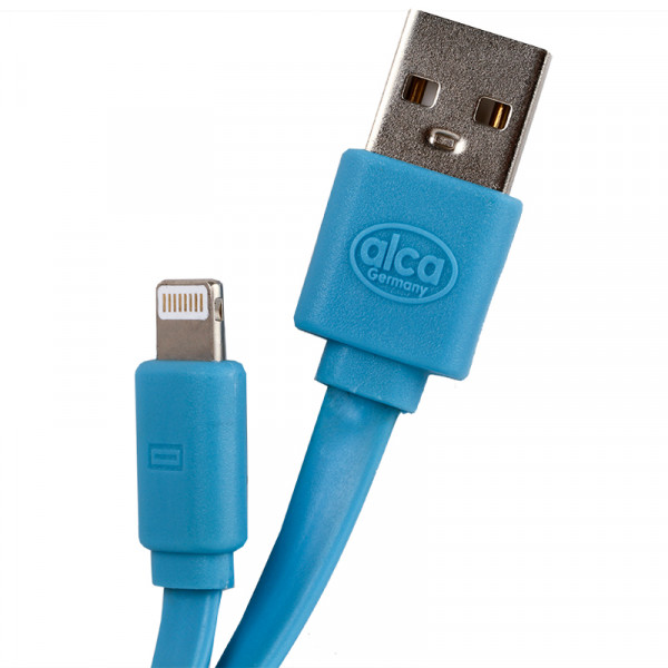 Lightning USB 2.0 Ladekabel blau